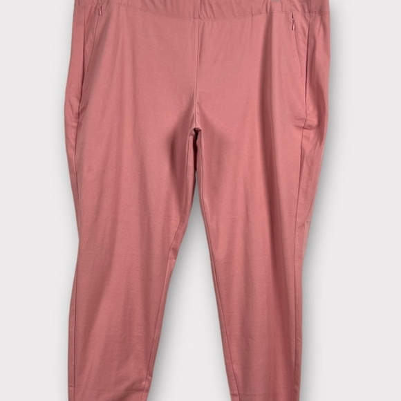 Pretty peach Lane Bryant Allie pull on Ponte pants, sz 18 - Picture 5 of 6